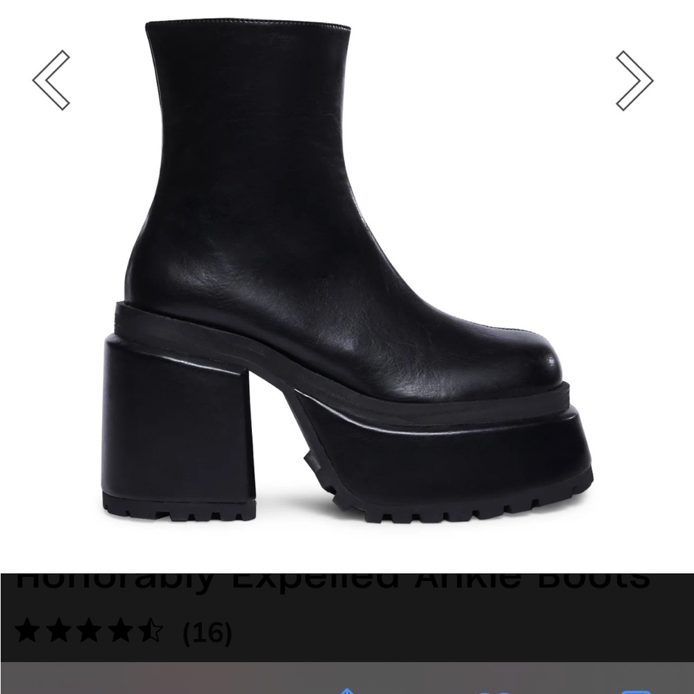 Chunky platform boots